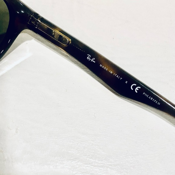 Ray-Ban Keyhole Wayfarer NEW ☀️Polarized☀️with KIT Havana Frame - Picture 6 of 12